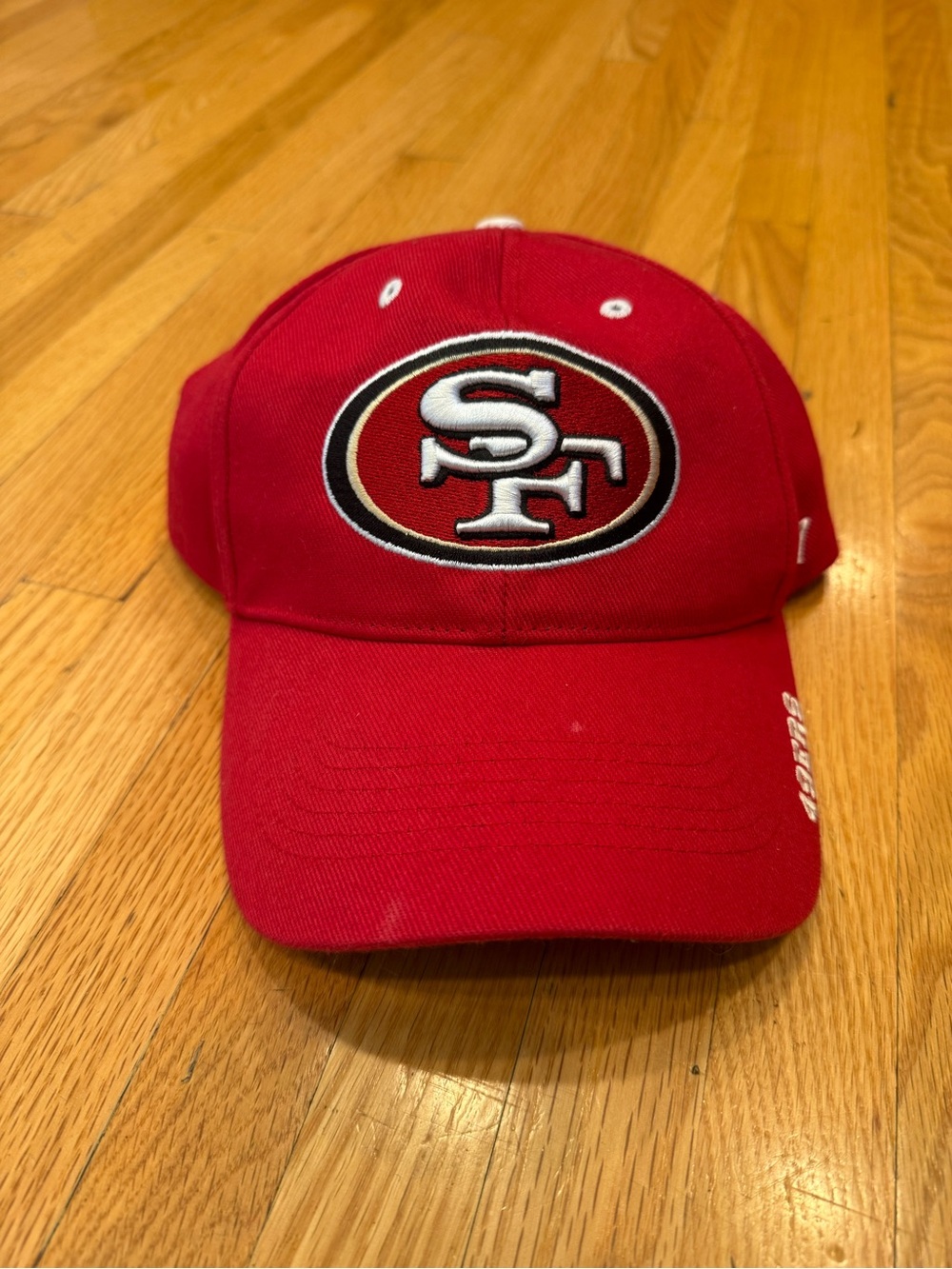 Official Team San Francisco 49ers Red Embroidered Baseball Hat